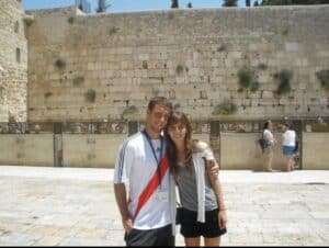 eitan y michelle at Taglit